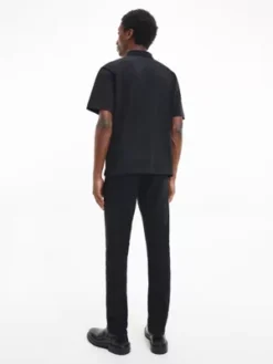 Calvin Klein Polo Relaxed En Coton Bio -Calvin Klein Soldes K10K110789 BEH alternate2