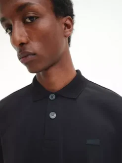 Calvin Klein Polo Relaxed En Coton Bio -Calvin Klein Soldes K10K110789 BEH alternate3