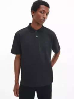 Calvin Klein Polo Relaxed En Coton Bio