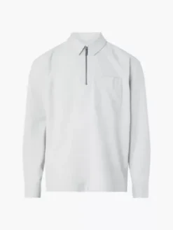 Calvin Klein Chemise Boutonnée Et Zippée -Calvin Klein Soldes K10K110845 ACE alternate4