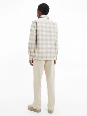 Calvin Klein Surchemise à Carreaux En Sergé De Polaire 5 Calvin Klein Surchemise à Carreaux En Sergé De Polaire – Image 3