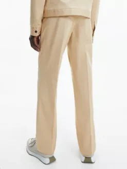 Calvin Klein Pantalon Straight En Sergé De Tencel -Calvin Klein Soldes K10K110868 PF2 alternate2