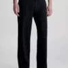 Calvin Klein Pantalon Relaxed En Sergé 1 Calvin Klein Pantalon Relaxed En Sergé -Calvin Klein Soldes K10K110971 BEH main
