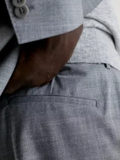 Calvin Klein Pantalon Slim En Laine Mélangée -Calvin Klein Soldes K10K111075 PTA alternate2