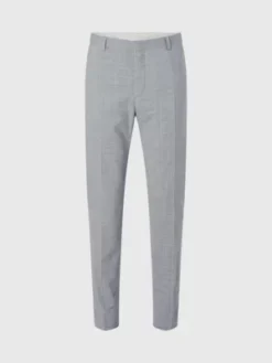 Calvin Klein Pantalon Slim En Laine Mélangée -Calvin Klein Soldes K10K111075 PTA alternate4