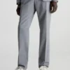 Calvin Klein Pantalon Slim En Laine Mélangée 2 Calvin Klein Pantalon Slim En Laine Mélangée -Calvin Klein Soldes K10K111075 PTA main