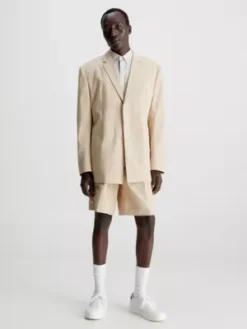 Calvin Klein Short Cargo Relaxed Plissé -Calvin Klein Soldes K10K111096 PF2 alternate3