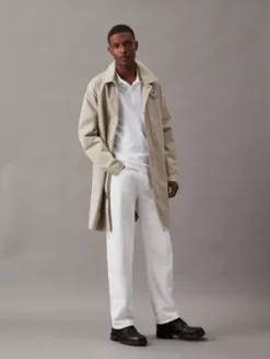 Calvin Klein Polo Slim En Piqué élastique -Calvin Klein Soldes K10K111196 YAF alternate4