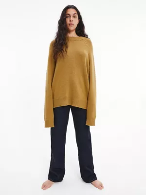 Calvin Klein Pull Unisexe En Laine Mélangée - CK Standards 6 Calvin Klein Pull Unisexe En Laine Mélangée - CK Standards – Image 4