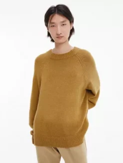 Calvin Klein Pull Unisexe En Laine Mélangée - CK Standards