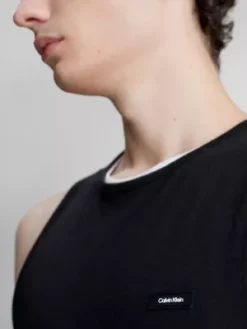 Calvin Klein Débardeur Slim Dos Nageur -Calvin Klein Soldes K10K111427 BEH alternate2