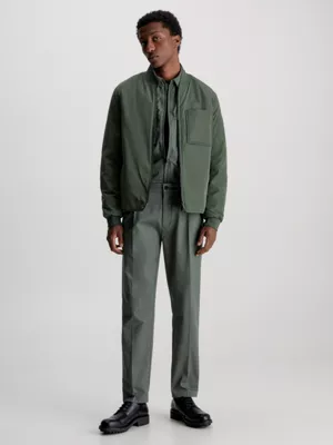 Calvin Klein Pantalon Plissé Et Fuselé En Sergé 6 Calvin Klein Pantalon Plissé Et Fuselé En Sergé – Image 4