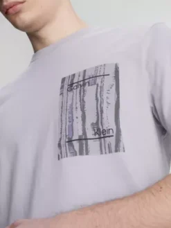 Calvin Klein T-shirt Avec Imprimé Sur La Poitrine -Calvin Klein Soldes K10K111530 VBX alternate2