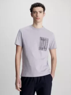 Calvin Klein T-shirt Avec Imprimé Sur La Poitrine