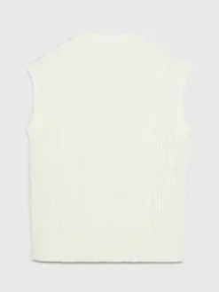 Calvin Klein Veste En Laine Mélangée Torsadée -Calvin Klein Soldes K10K111571 YAH alternate6