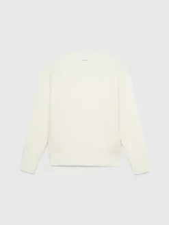 Calvin Klein Pull En Laine Mélangée Torsadée 15 Calvin Klein Pull En Laine Mélangée Torsadée -Calvin Klein Soldes K10K111574 YAH alternate5