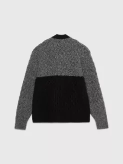 Calvin Klein Gilet Color-block Texturé -Calvin Klein Soldes K10K111576 BEH alternate6