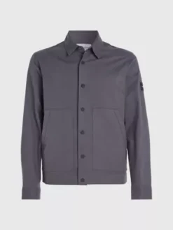 Calvin Klein Surchemise En Sergé De Coton Bio -Calvin Klein Soldes K10K111582 PC9 alternate4