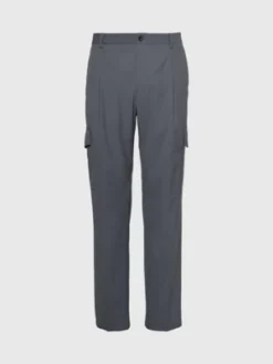 Calvin Klein Pantalon Cargo Relaxed Fuselé -Calvin Klein Soldes K10K111597 PC9 alternate4