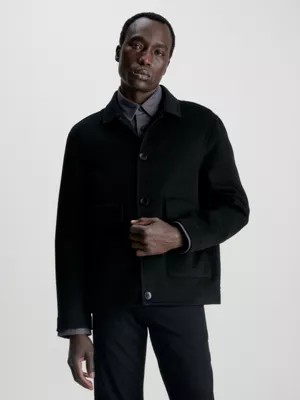 Calvin Klein Veste En Laine Réversible 3 Calvin Klein Veste En Laine Réversible