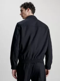 Calvin Klein Veste Cintrée En SeaCell Cotton 8 Calvin Klein Veste Cintrée En SeaCell Cotton -Calvin Klein Soldes K10K111609 BEH alternate1