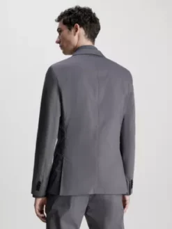 Calvin Klein Veste Blazer Slim En Coton Technique -Calvin Klein Soldes K10K111611 PC9 alternate1