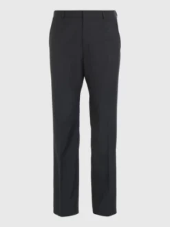 Calvin Klein Pantalon Fuselé En Laine Vierge -Calvin Klein Soldes K10K111612 PC9 alternate4