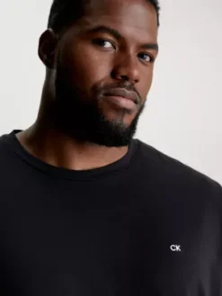 Calvin Klein T-shirt Relaxed Grande Taille 9 Calvin Klein T-shirt Relaxed Grande Taille -Calvin Klein Soldes K10K111692 BEH alternate2