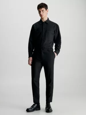 Calvin Klein Pantalon En Laine Mélangée 6 Calvin Klein Pantalon En Laine Mélangée – Image 4