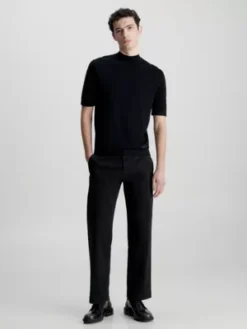 Calvin Klein Pull à Manches Courtes 10 Calvin Klein Pull à Manches Courtes -Calvin Klein Soldes K10K111805 BEH alternate3