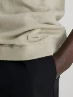 Calvin Klein Polo Sans Bouton -Calvin Klein Soldes K10K111806 PKR alternate2