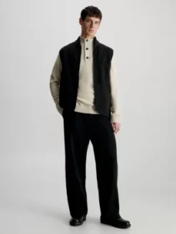 Calvin Klein Gilet Zippé En Polaire -Calvin Klein Soldes K10K111808 BEH alternate3