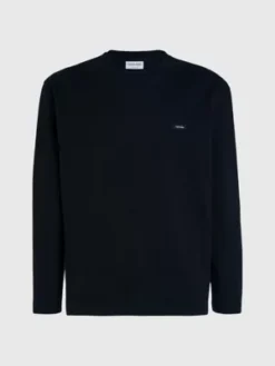 Calvin Klein T-shirt à Manches Longues -Calvin Klein Soldes K10K111847 BEH alternate4