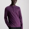 Calvin Klein Polo Slim à Manches Longues