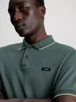 Calvin Klein Polo Slim En Piqué -Calvin Klein Soldes K10K111869 LLP alternate2