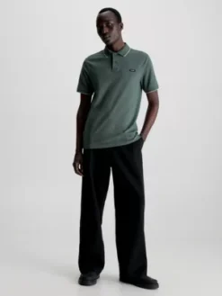 Calvin Klein Polo Slim En Piqué -Calvin Klein Soldes K10K111869 LLP alternate3