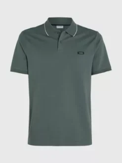 Calvin Klein Polo Slim En Piqué -Calvin Klein Soldes K10K111869 LLP alternate4