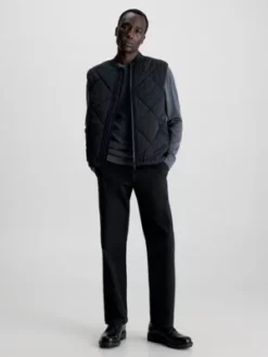 Calvin Klein Gilet En Sergé Matelassé -Calvin Klein Soldes K10K111878 BEH alternate3