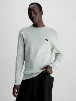 Calvin Klein Pull Bicolore Texturé 4 Calvin Klein Pull Bicolore Texturé – Image 2