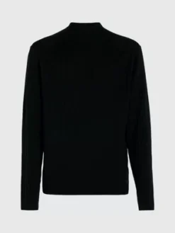 Calvin Klein Pull Côtelé En Laine Mérinos -Calvin Klein Soldes K10K111950 BEH alternate4