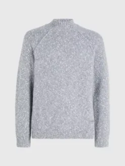 Calvin Klein Pull Moucheté En Laine Alpaga Mélangée -Calvin Klein Soldes K10K111957 PKH alternate4