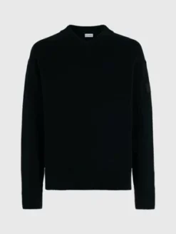 Calvin Klein Pull à Col En V En Mélange D'acrylique -Calvin Klein Soldes K10K111962 BEH alternate4