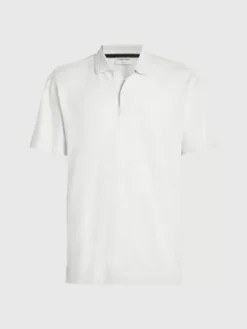 Calvin Klein Polo En Lin Mélangé -Calvin Klein Soldes K10K111996 YAH alternate4