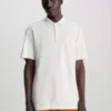 Calvin Klein Polo En Lin Mélangé 1 Calvin Klein Polo En Lin Mélangé -Calvin Klein Soldes K10K111996 YAH main