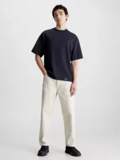 Calvin Klein Jean Relaxed Unisexe - CK Standards 18 Calvin Klein Jean Relaxed Unisexe - CK Standards -Calvin Klein Soldes K10K112006 1A4 alternate7