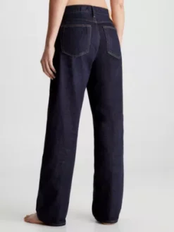 Calvin Klein Jean Straight Selvedge Unisexe - CK Standards -Calvin Klein Soldes K10K112158 1A4 alternate2