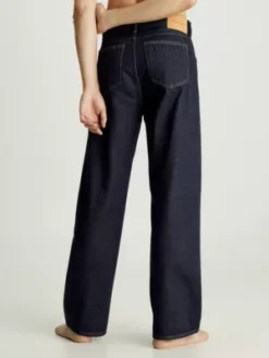 Calvin Klein Jean Straight Selvedge Unisexe - CK Standards -Calvin Klein Soldes K10K112158 1A4 alternate3