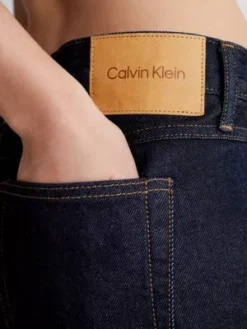 Calvin Klein Jean Straight Selvedge Unisexe - CK Standards -Calvin Klein Soldes K10K112158 1A4 alternate4
