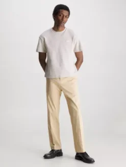 Calvin Klein T-shirt De Travail En Piqué 10 Calvin Klein T-shirt De Travail En Piqué -Calvin Klein Soldes K10K112160 ACE alternate3