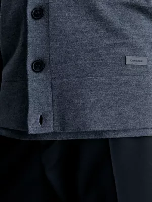 Calvin Klein Pull Cardigan En Laine Mérinos 5 Calvin Klein Pull Cardigan En Laine Mérinos – Image 3